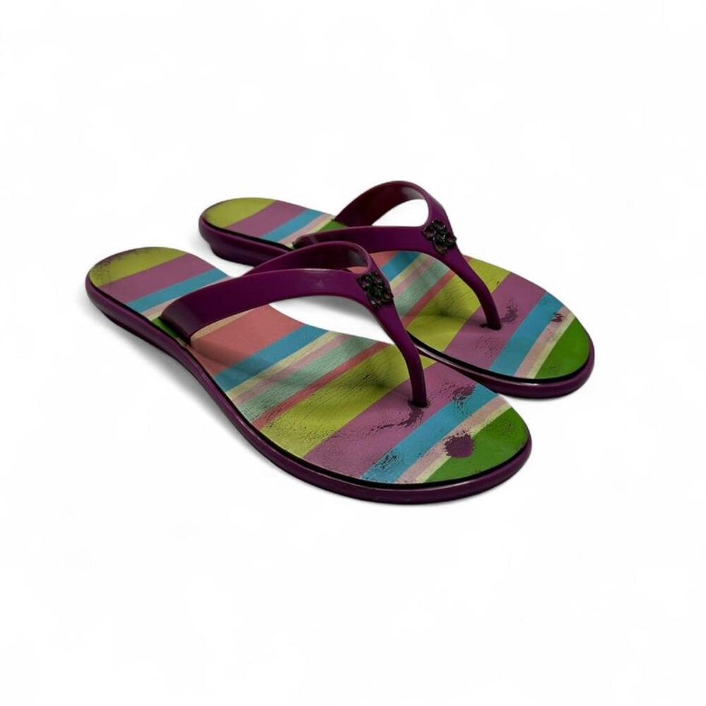 Coach Jelly Tropical Summer Y2K 2000s Trixie Sandals Womens size 7